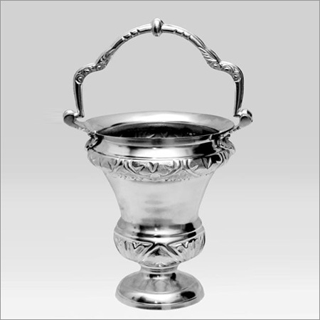 Hand Embossed Holy Water Bucket