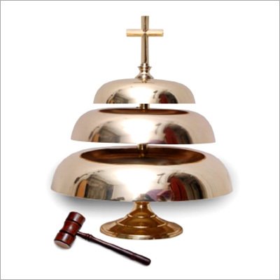 Brass Triple Gong Bell