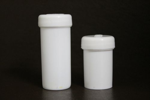 Cylindrical Plastic Jars