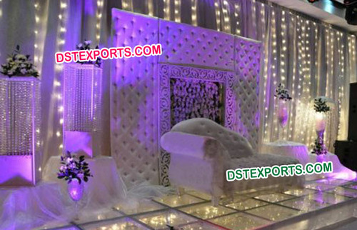 English Wedding Tufted Wall Panels