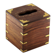 Wooden Tissue Box