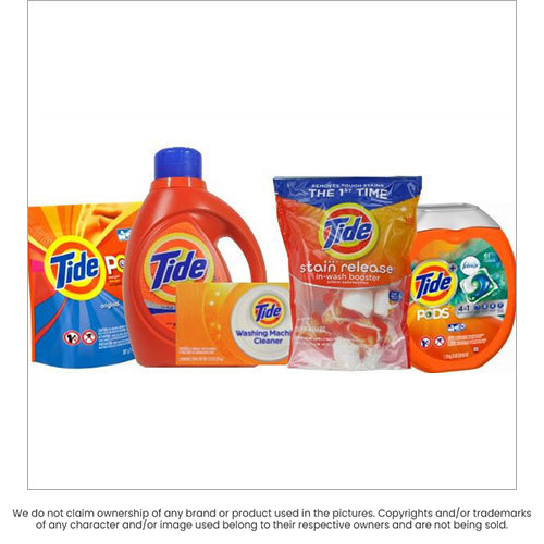 Tide Detergent Powder - Color Code: Red And Orange