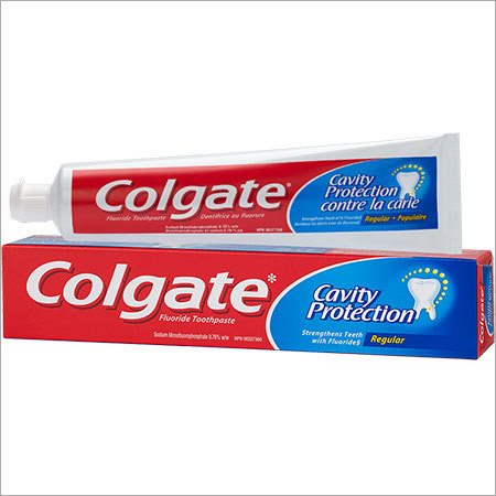 Colgate Toothpaste Color Code: Red And White