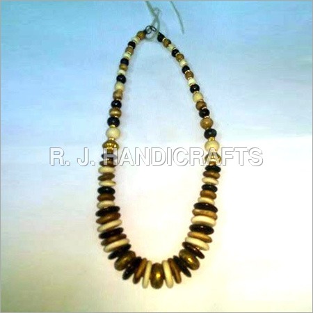 Bone Beaded Necklace