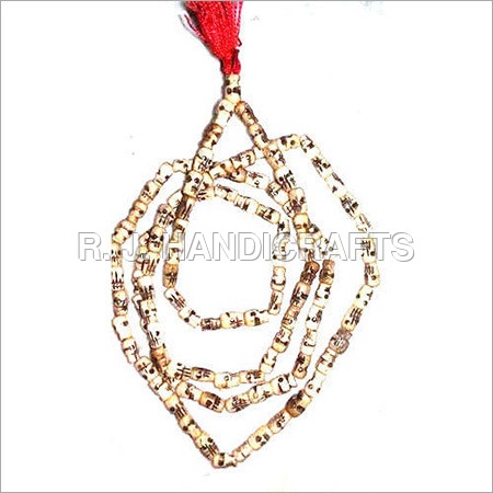 Horn Bead Japa Mala