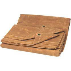 Wax Tarpaulin - 100% Cotton, Heavy-Duty Design | Mildew Resistant, Rot Proof, Double-Row Stitched, Durable for All Weather Use