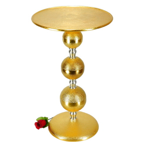 Coffee Table Gold Plated Round