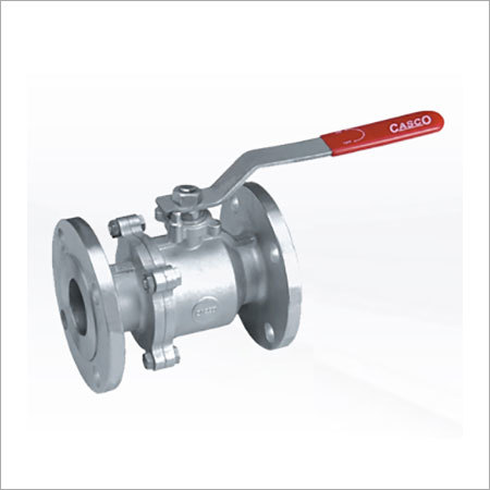 2 Piece Flange End Full Bore Ball Valve