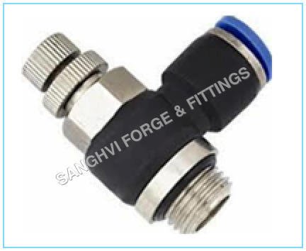 Stainless Steel Push Flow Control Valve