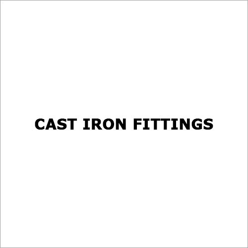 Cast Iron Fittings