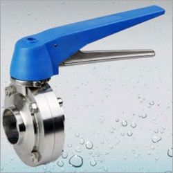 Sanitary Butt Welded Butterfly Valve