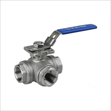 3 Way Threaded Ball Valve