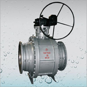 Cast Steel Trunnion Mounted Ball Valve