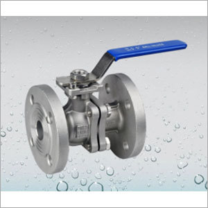 2PC Flanged Ball Valve Direct Mounting Pad