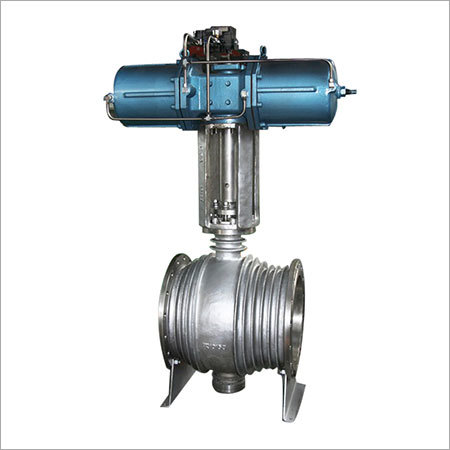 Eccentric Segmental Ball Valve with Extension Stem
