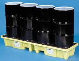 4 Drum In Line Spill Pallet Capacity: 120 Litre