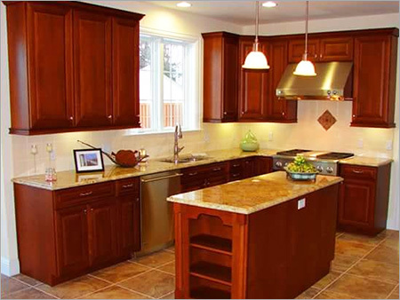 Wooden Modular Kitchen Cabinets