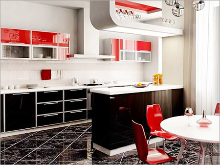 Designer Modular Kitchen Cabinets