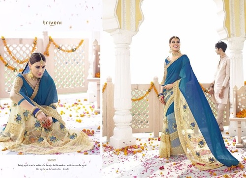 Georgette Designer Party Wear Saree