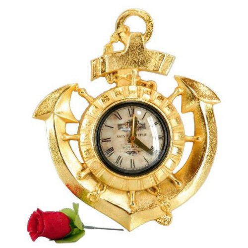 Aluminium Clock Anchor Gold Plated
