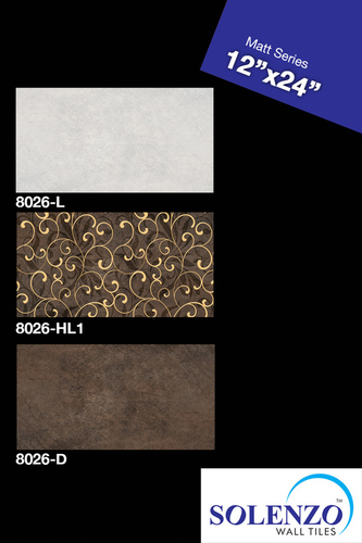 Matt Wall Tiles 300X600 mm