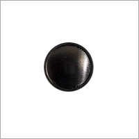 Solid Black Metal Button