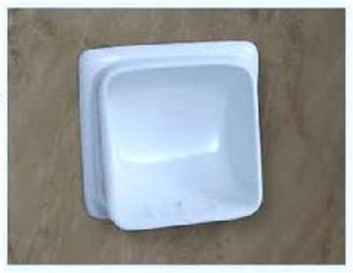 White Ceramic Soap Holder