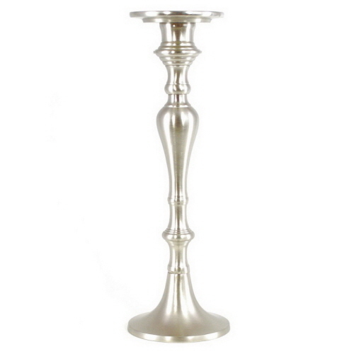 Aluminium Candle Holder Matte Nickel Plated