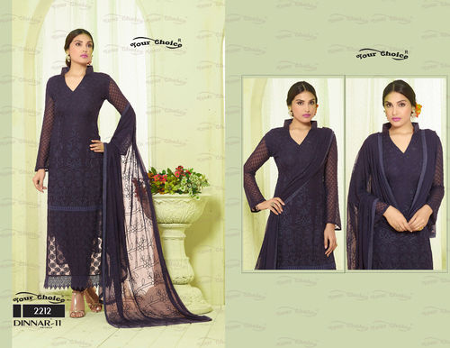 Black Exclusive Fancy Designer Salwar Kameez