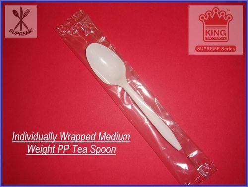 Medium Weight Pp Tea Spoon Application: For Eating Food