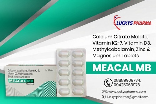 Methylcobalamin Calcium Vit D3 Tablet General Medicines