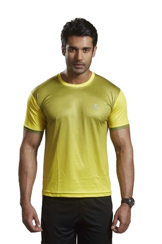 Yellow Men Active Wear