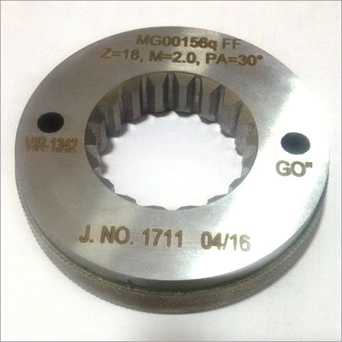 Involute Spline Ring Gauge Accuracy: 5 Micron Mm
