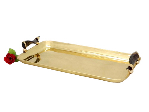 Brass Tray Polished