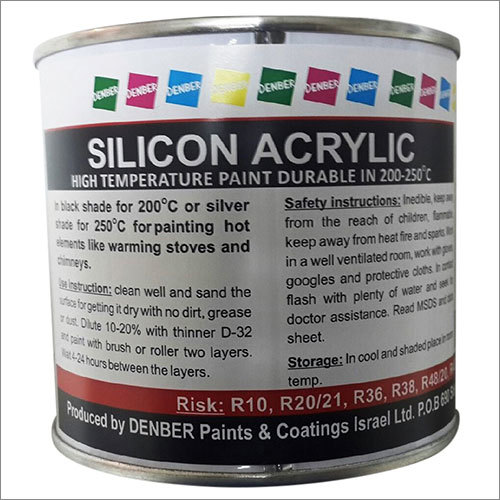 Silicone Acrylic High Temperature Paint