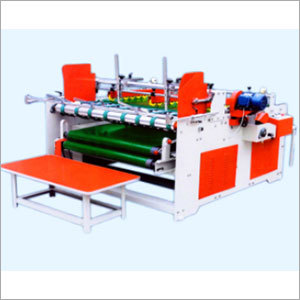 Semi Automatic Corrugated Cardboard Box Folder Gluer
