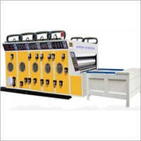 Semi Automatic Chain Feeder Flexo Printing Slotting Machine