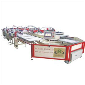 Oval Automatic Screen Printing Machine