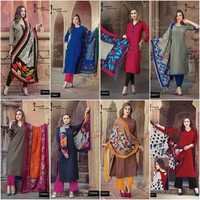 Pashmina Kurti With Shawl