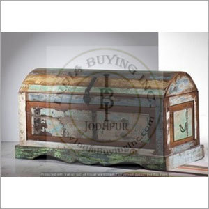 Reclaimed Wood Storage Trunk