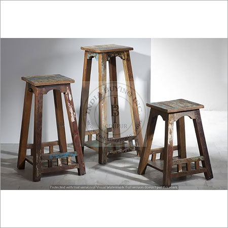 Reclaimed Wood Stool