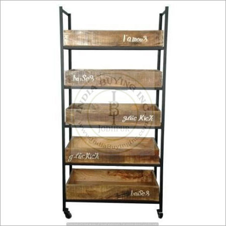 Industrial Book Rack