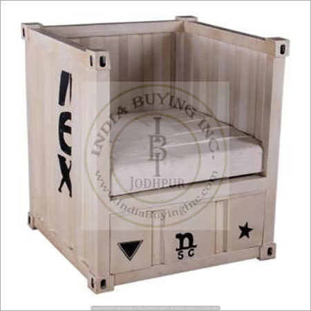 Industrial Container Style Chair