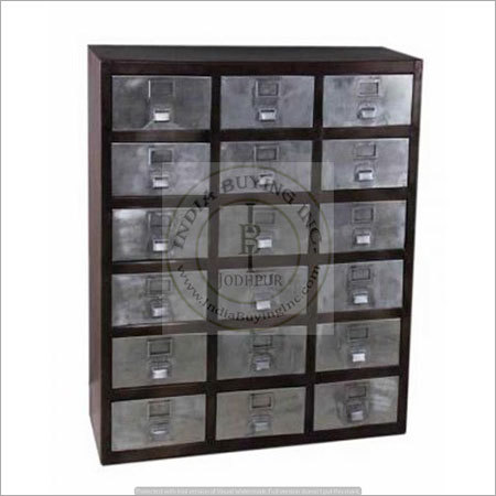 Industrial Chest of 18 Drawers
