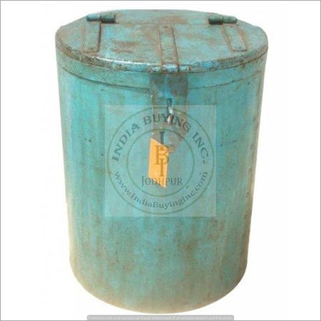 Industrial Round Storage Trunk