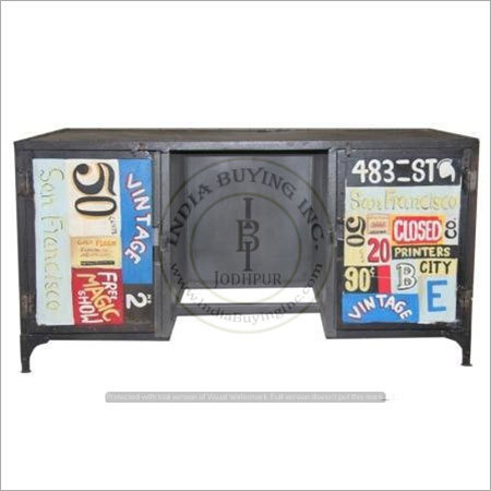 Industrial Graffiti Study Table