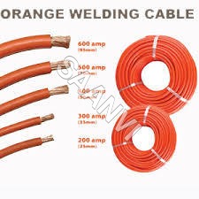 Orange Welding Cable