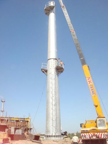 Industrial Chimney Combination