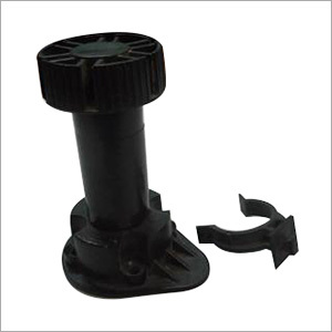 Plastic Adjustable Lightweight Mount - Variable Dimensions, Black, Durable, Strong Grip, Easy Install, High Load Capacity, Versatile, 1 Year Warranty