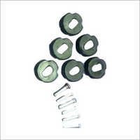 Clutch Rubber Kit - Metal & Rubber, Diameter 25-30 Mm, Hardness 60-70 Shore A | Durable, Reliable, Precise Fit, Long Life, 6 Pieces